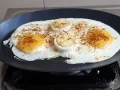 Omelette cooking on sizzler plate 🍳😋 Eggs recipe 💛😍