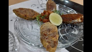 Types of सुरमई फिश फ्राय: - * बेसन पीठ * तांदळाचे पीठ * रवा * ब्रेड क्रम - Surmai fish fry recipes🐟😍