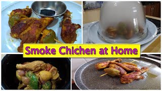 How to Smoke chicken: Tawa roasted chicken recipe at home | Like taste as तंदुरी चिकन recipe 🤤😍